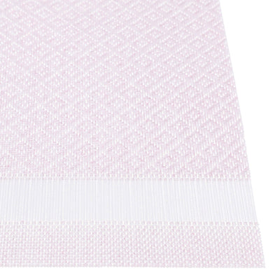 Lattice Table Runner Pink