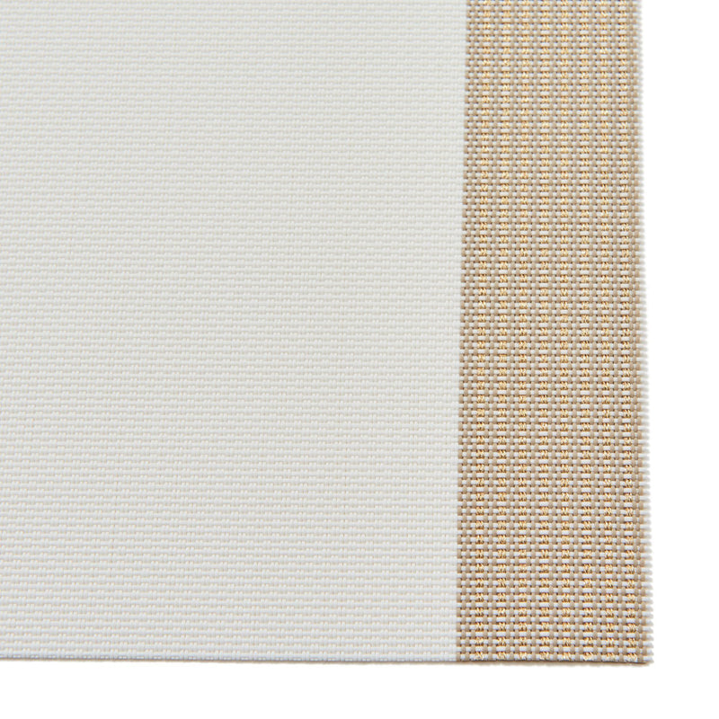 KELSY LUNCH MAT WHITE X BEIGE