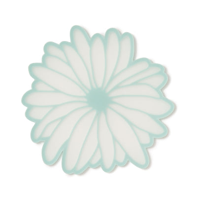 FLOWER GERBERA COASTER LIGHT GREEN