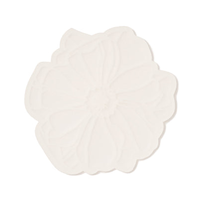 FLOWER PEONY COASTER WHITE