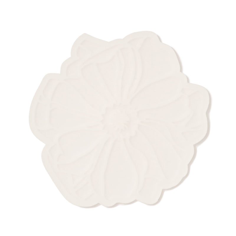 FLOWER PEONY COASTER WHITE