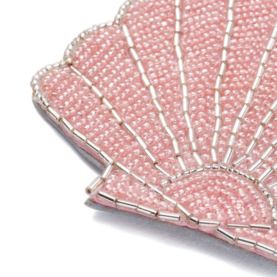 SHELL COASTER Pink