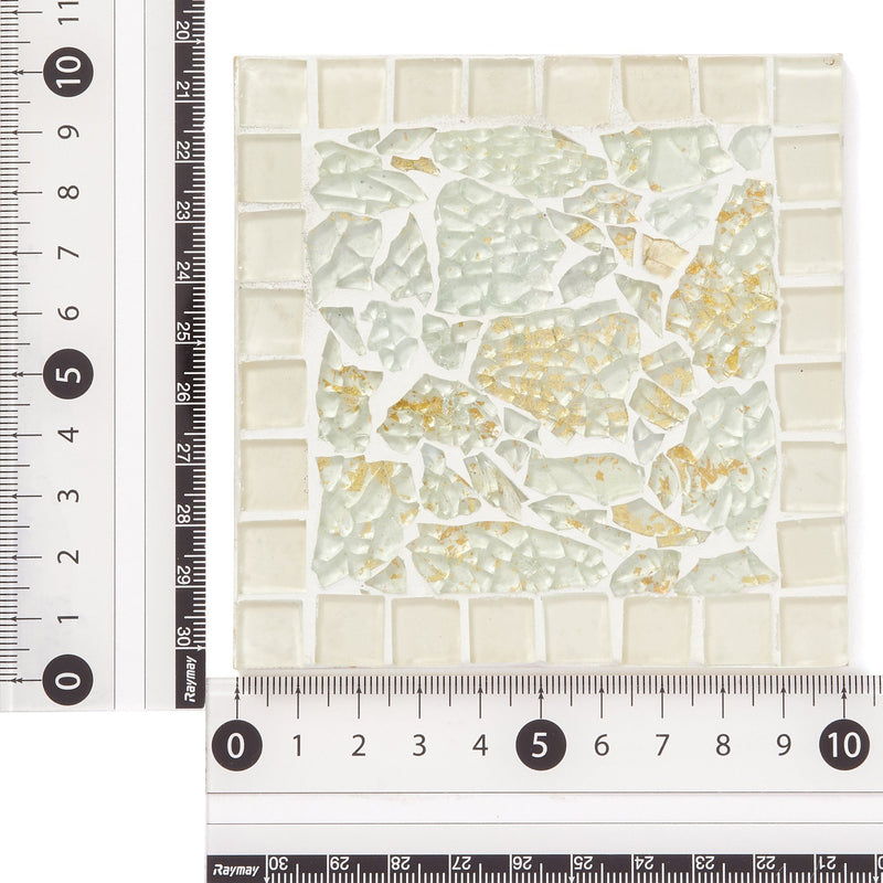 AUREOLE COASTER SQUARE 3 White