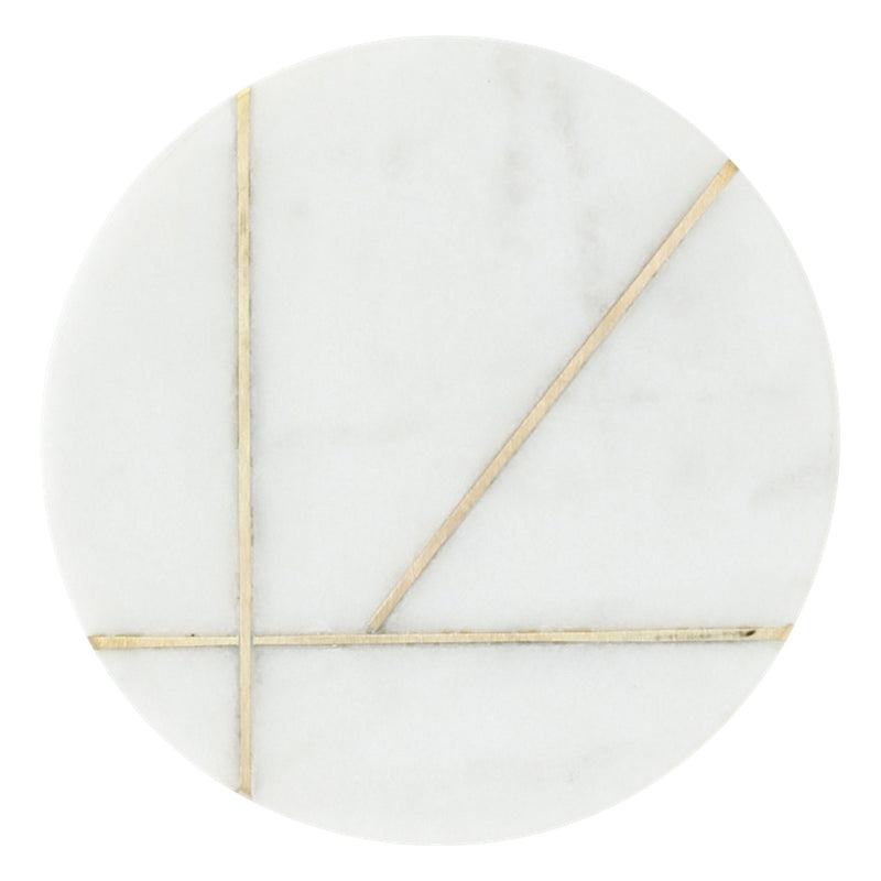 MARMOR COASTER WHITE