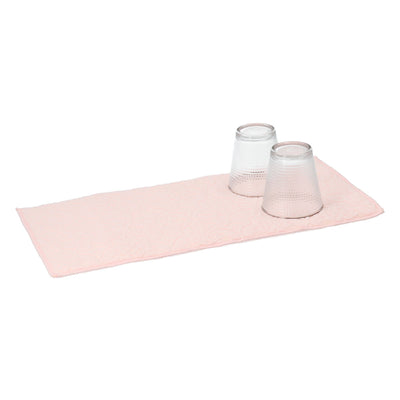 ORNAMENTJACQUARD DRYINGMAT PINK