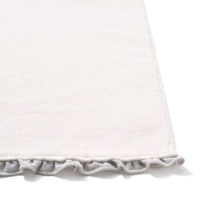 FUWASARA Bath and Face Towel Set White