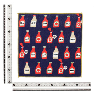BALLOT ANTIBACTERIAL DEODORANT HANDKERCHIEF KETCHUP NAVY