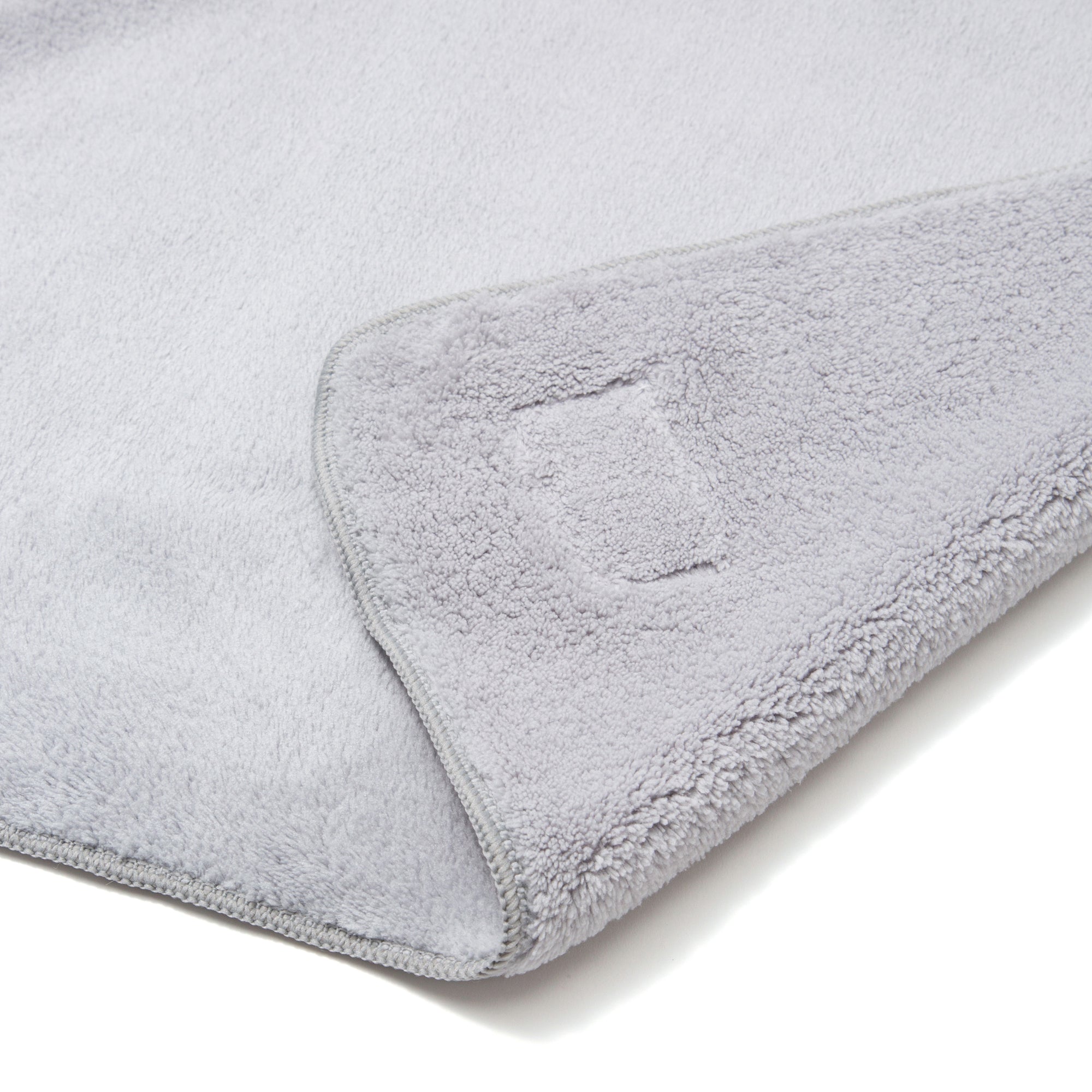 MICROFIBER BATH TOWEL PLAIN GRAY