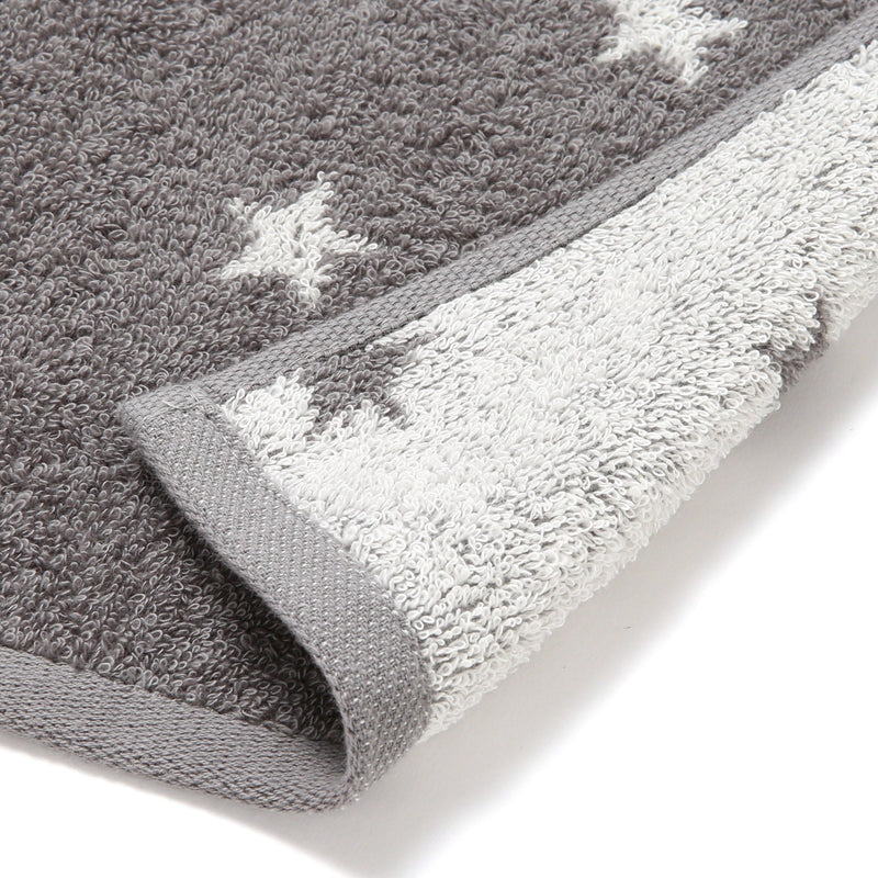 22SS VALE FACE TOWEL STAR GRAY