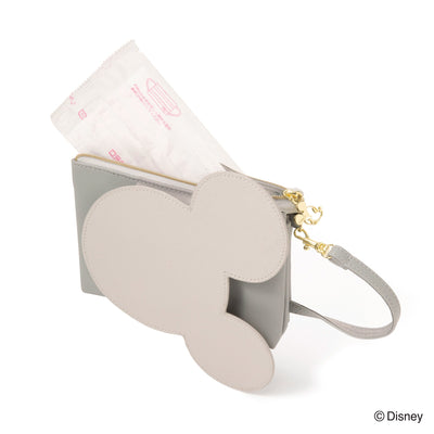 DISNEY WET WIPES & MASK POUCH GRAY