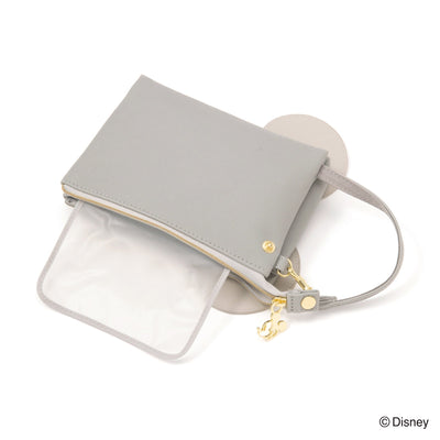 DISNEY WET WIPES & MASK POUCH GRAY