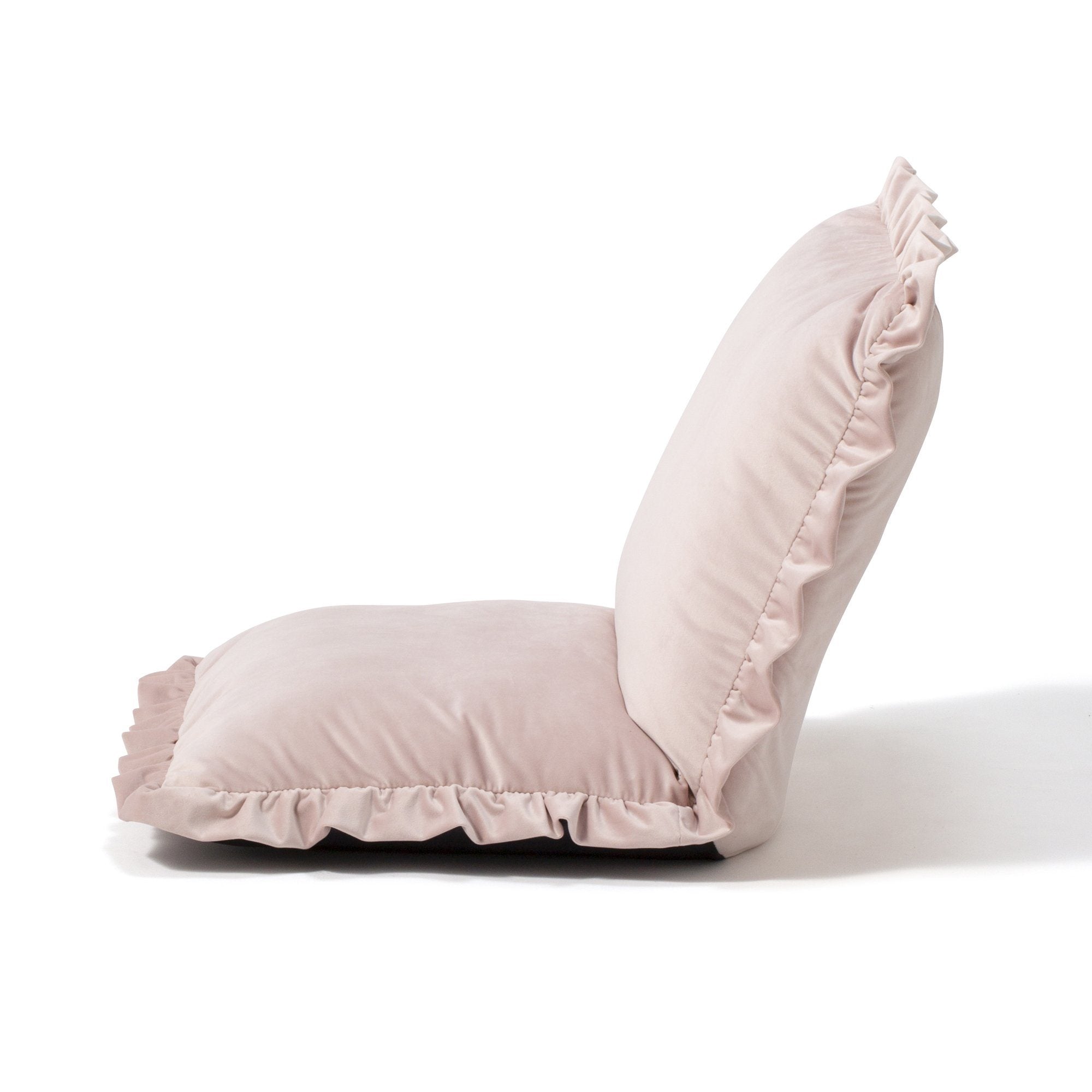 CALIN FLOOR CHAIR Pink (W570 × D545 ～ 920 × H150 ～ 490)