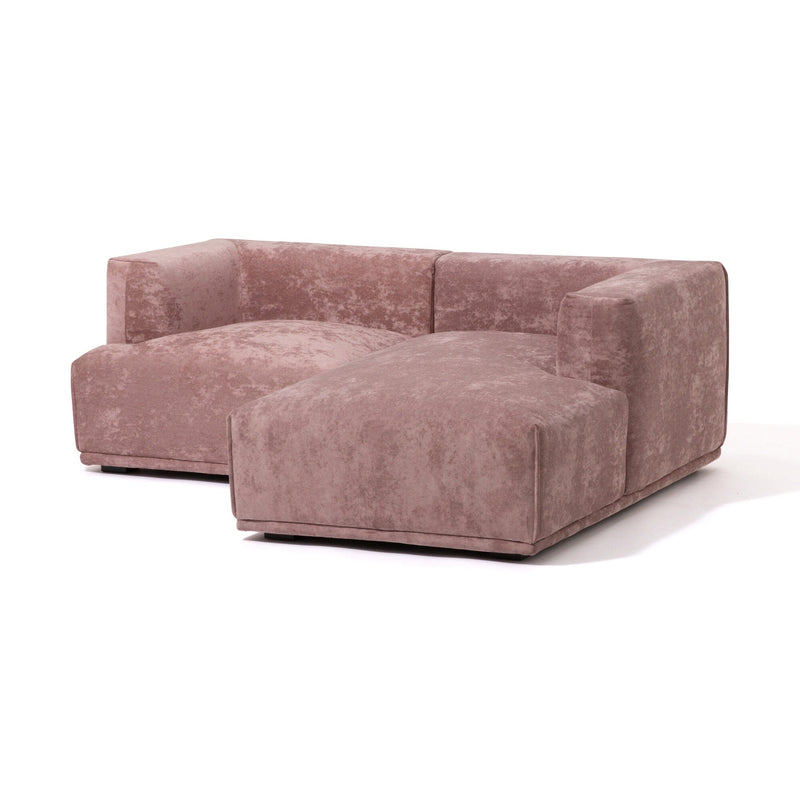 Mehne Couch Right (W810×D1460×H580) Pink