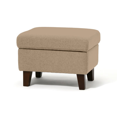 AGET OTTOMAN BEIGE (W560×D430×H425)