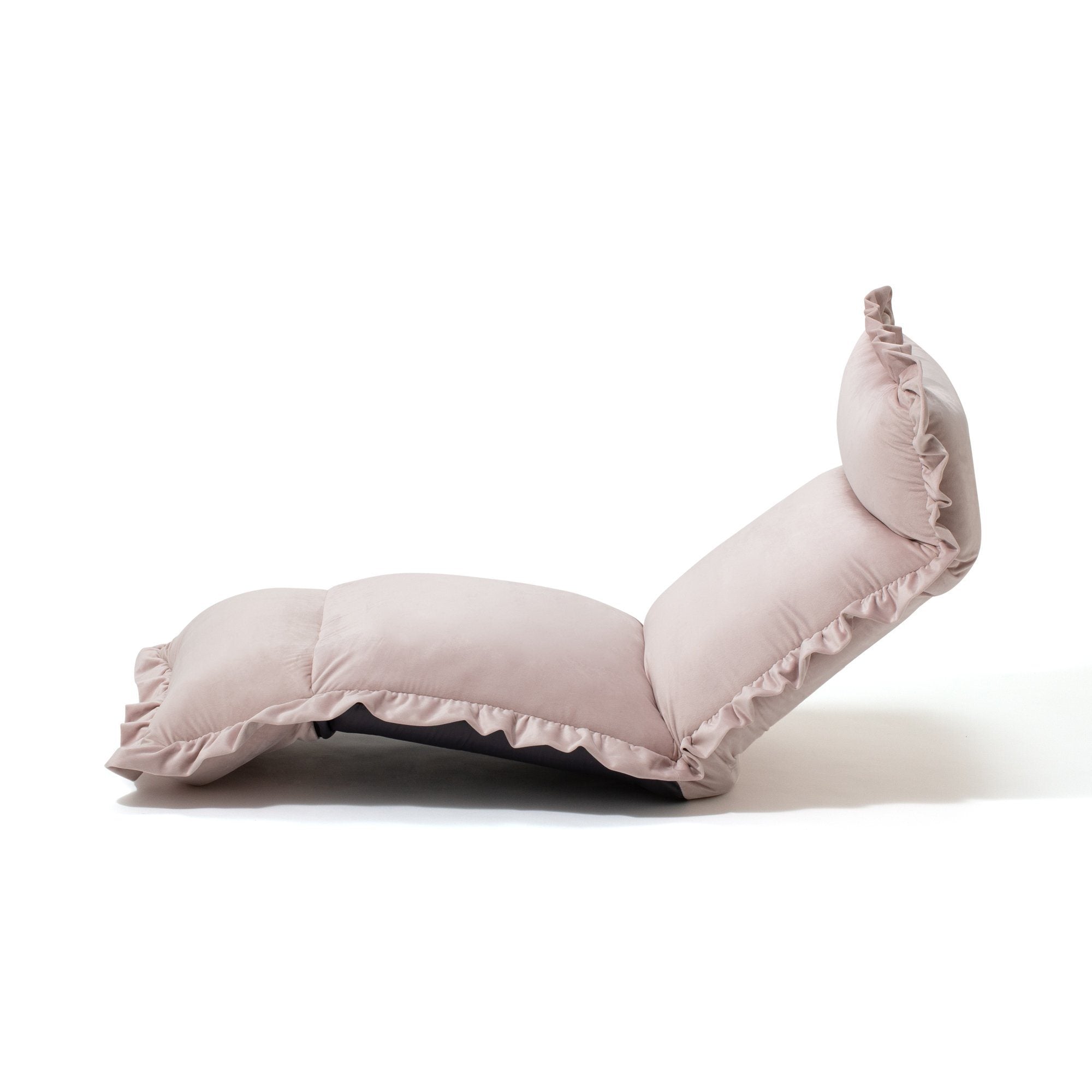 CALIN Floor Chair HIGH Back W610×D690～1480×H150～760 PINK