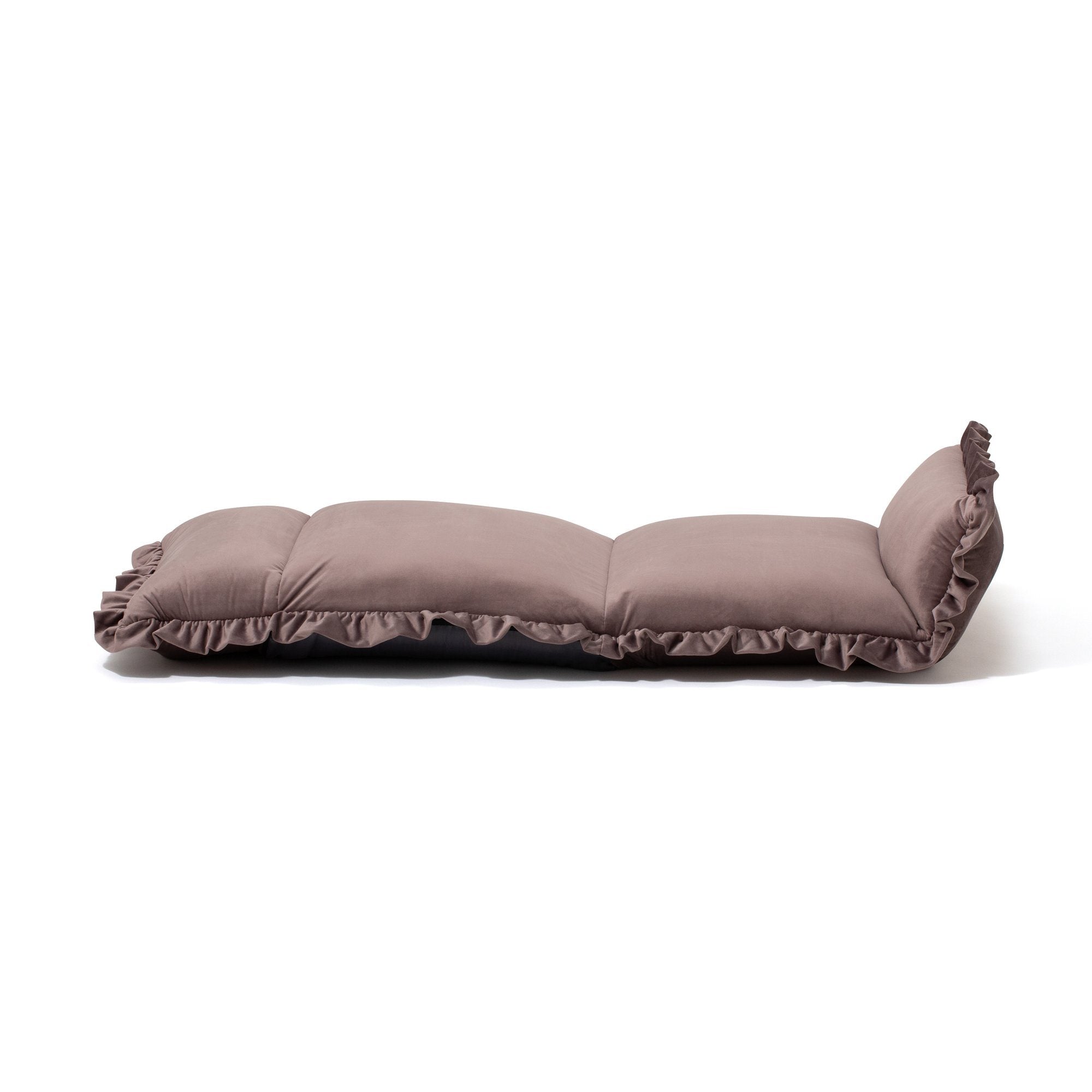 CALIN Floor Chair HIGH Back W610×D690～1480×H150～760 BROWN