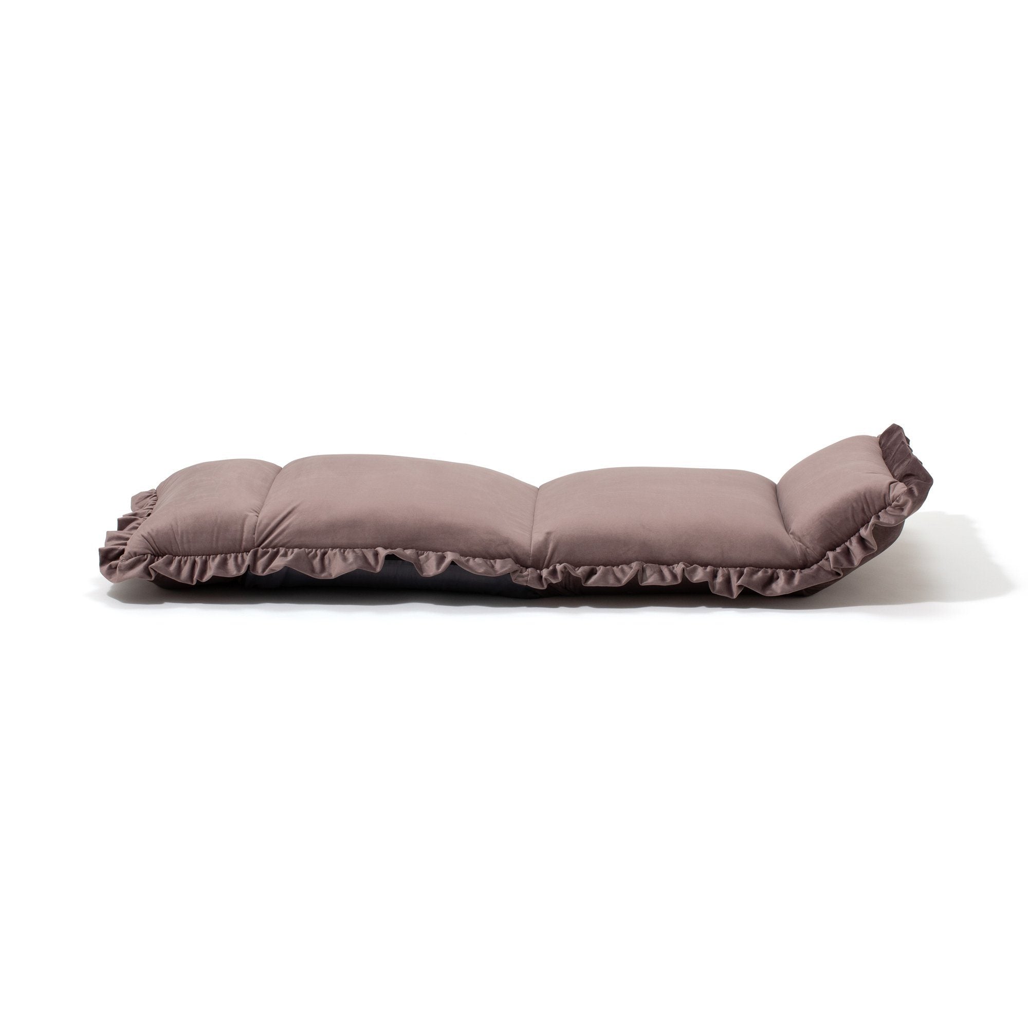 CALIN Floor Chair HIGH Back W610×D690～1480×H150～760 BROWN
