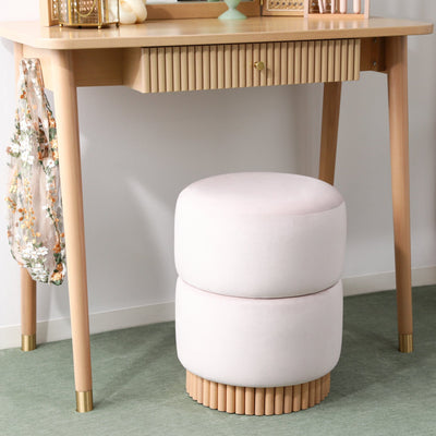 Motis Stool W350×D350×H455 Pink