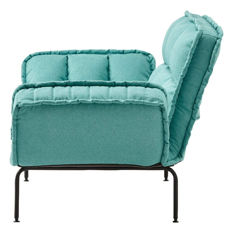 Pisolare Compact Sofa Bed Turquoise (W1270-1720× D790 ～ 910 × H730 ～ 770)