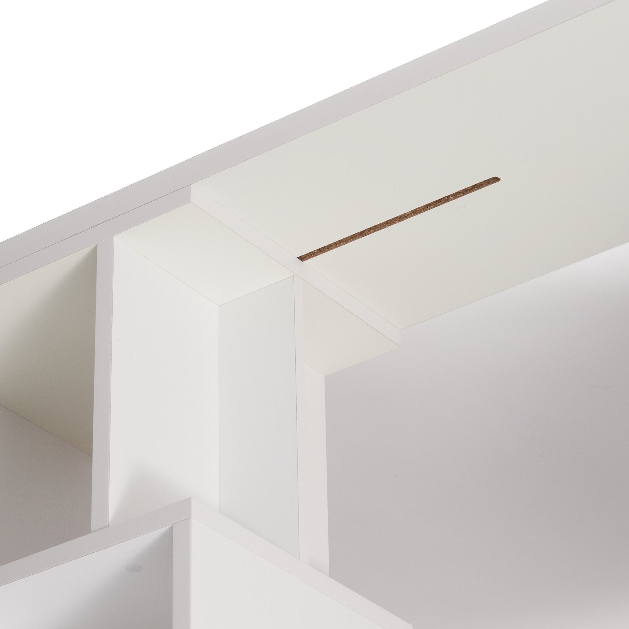 RITMO COUNTER TABLE White (W1100 ～ 1360 × D295 × H900)