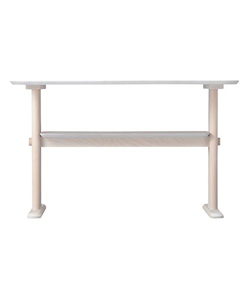 PIONI Dining Table White (W1200 × D750 × H720)