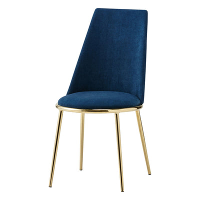 FELICITE CHAIR Navy (W450 × D580 × H875)