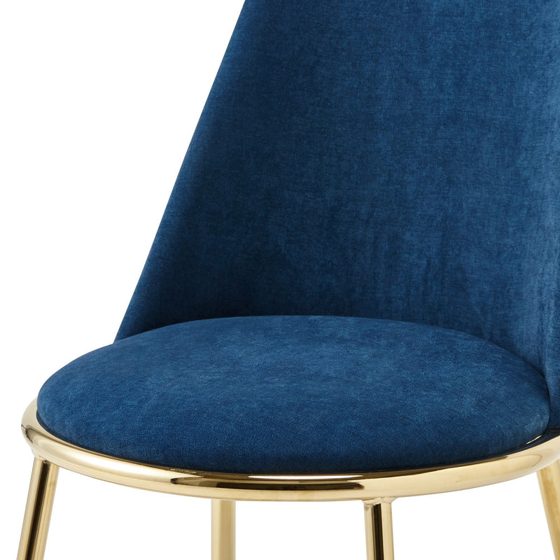 FELICITE CHAIR Navy (W450 × D580 × H875)