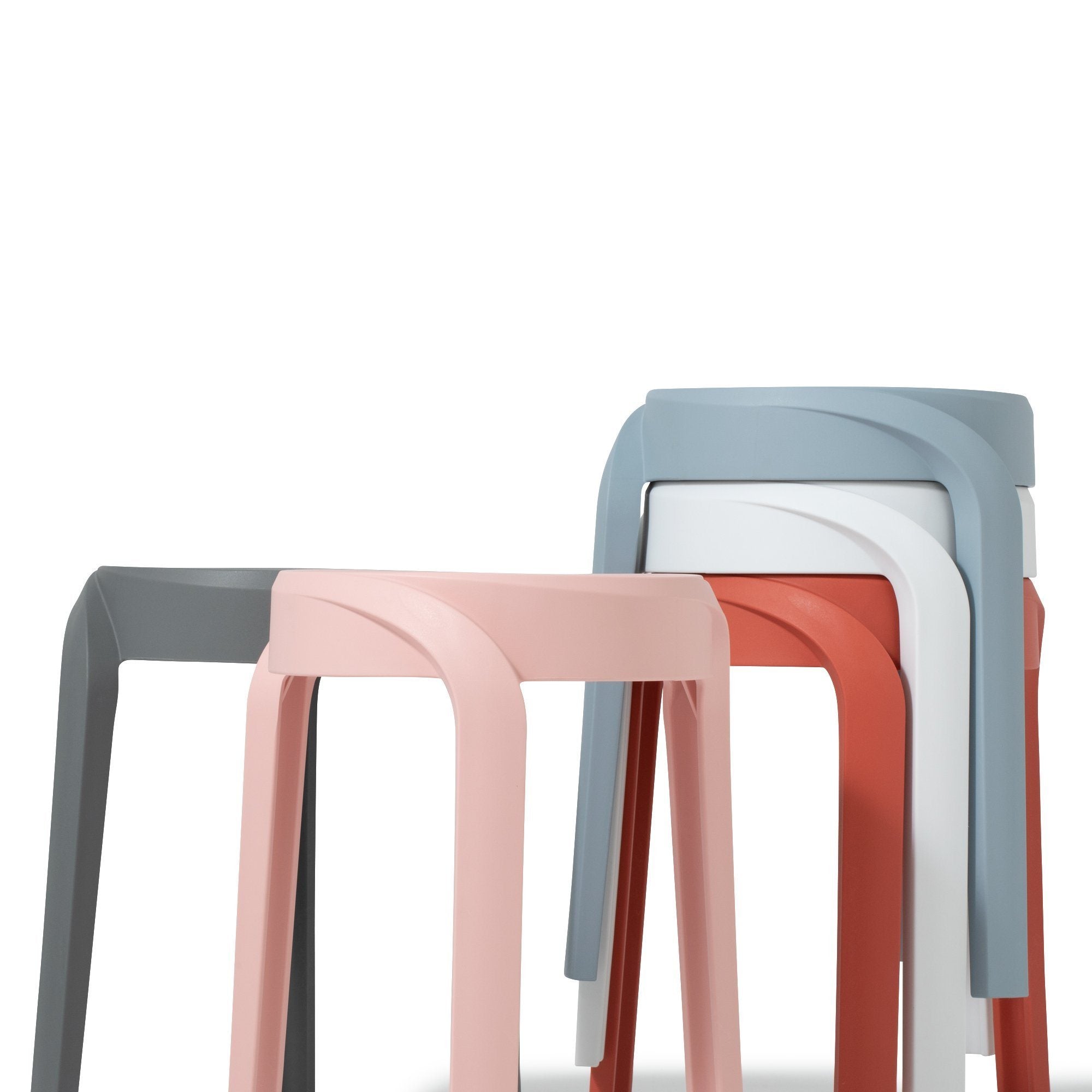 VORTEX STOOL White (W350 × D350 × H455)