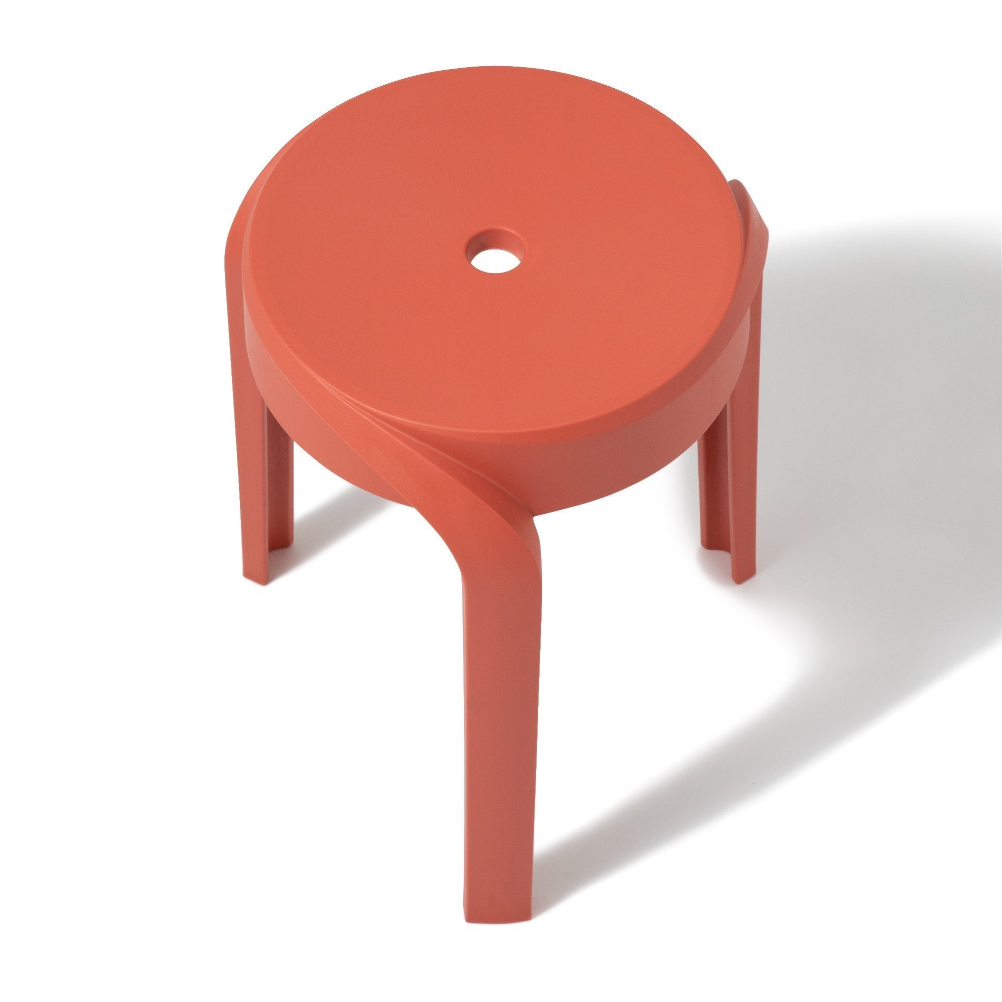 VORTEX STOOL Red (W350 × D350 × H455)