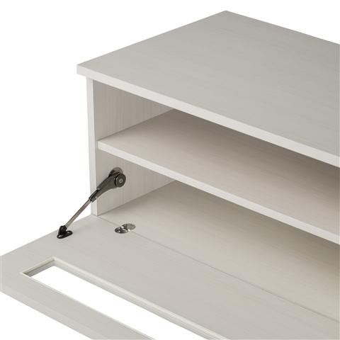 PASSER TV BOARD 1200 WHITE (W1200 × D450 × H430)
