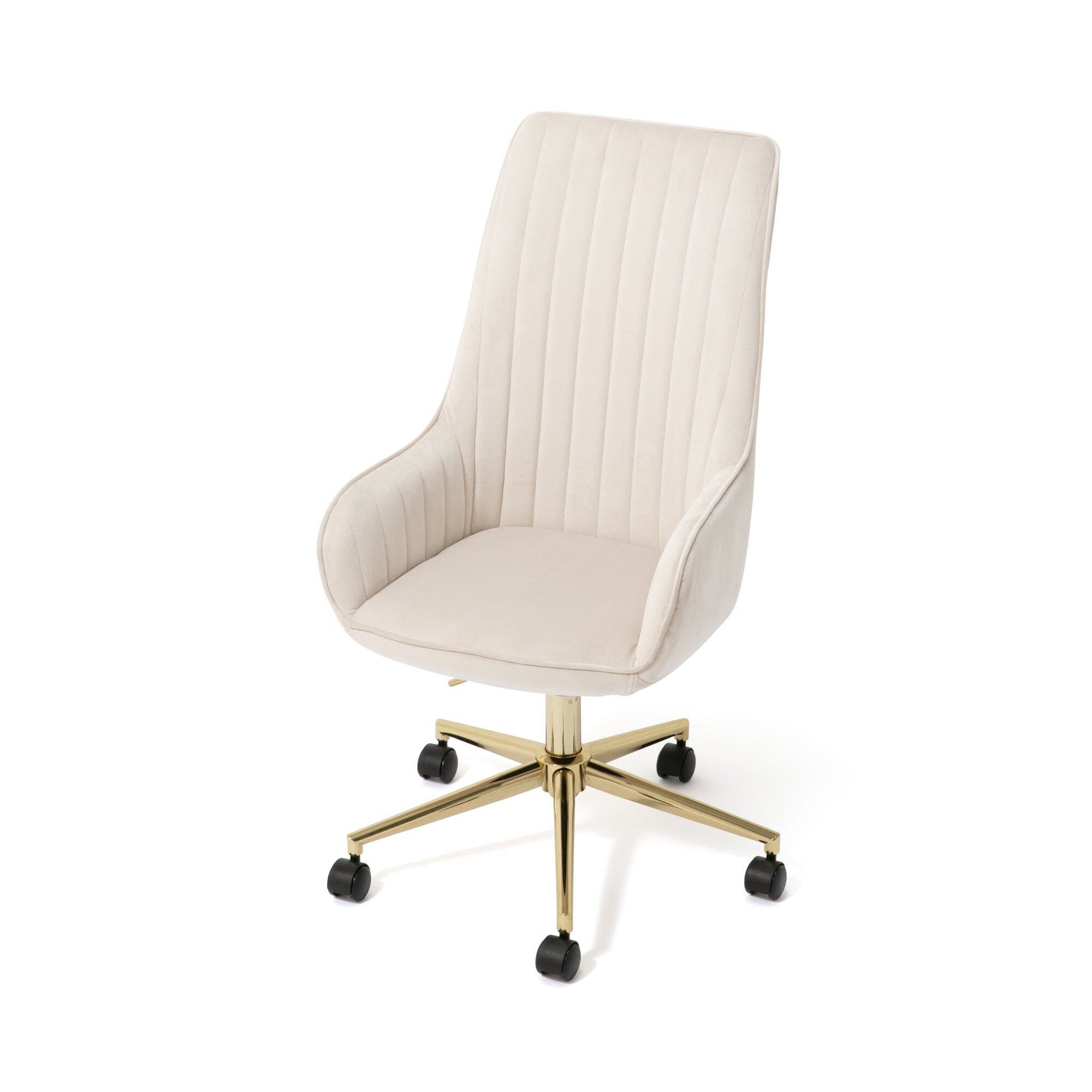 Eldorado Desk Chair High-Back W660×D700×H980 Light Beige