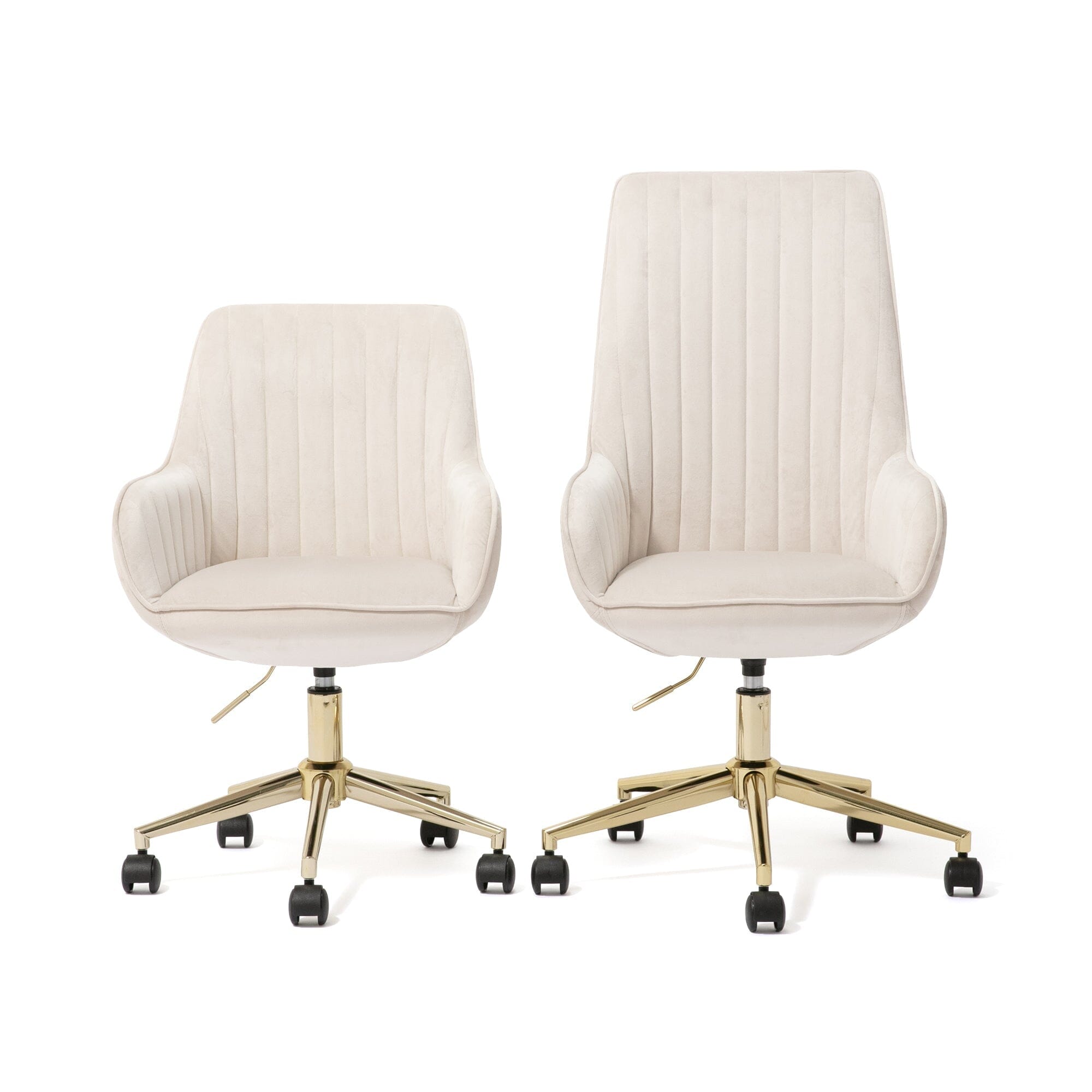 Eldorado Desk Chair High-Back W660×D700×H980 Light Beige