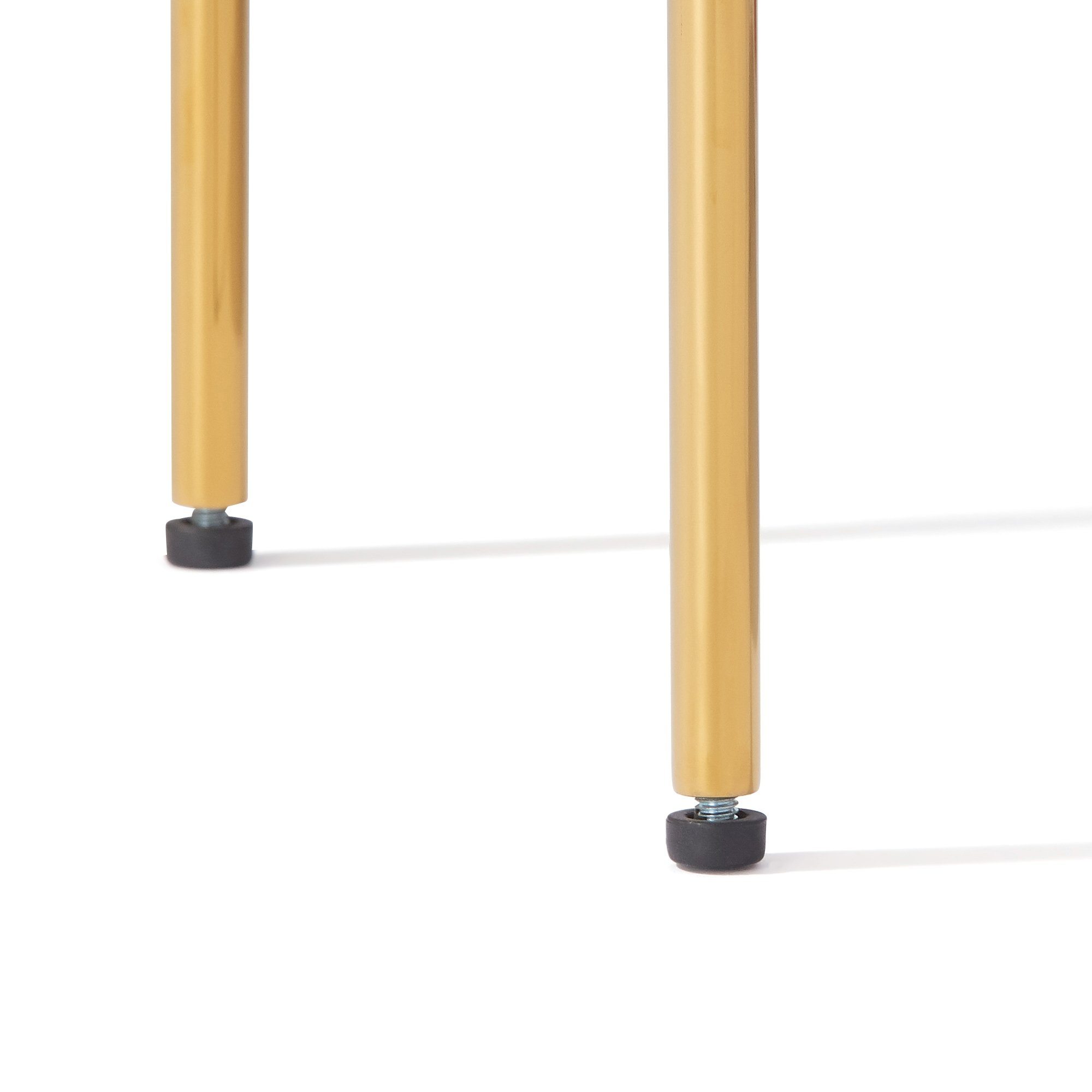 LEGATO COFFEETABLE Small Gold x Marble (W750 x D450 x H370)