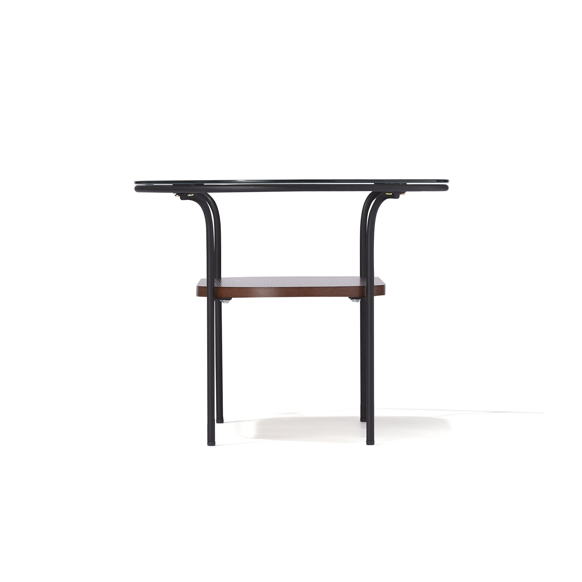 LEGATO COFFEE TABLE Small Black x Brown (W750 x D450 x H370)