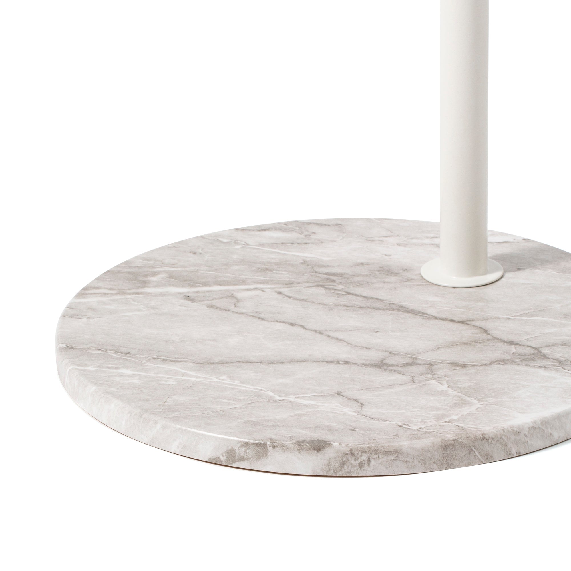 MONTEZ SIDE TABLE 2 MARBLE (W350 x D350 x H415-665)