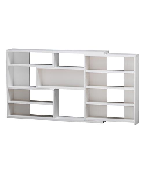 RITMO SHELF SMALL WHITE (A) (W1180-1550 × D193 × H800)