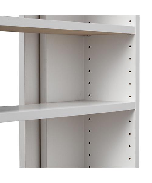 RITMO SHELF SMALL WHITE (A) (W1180-1550 × D193 × H800)