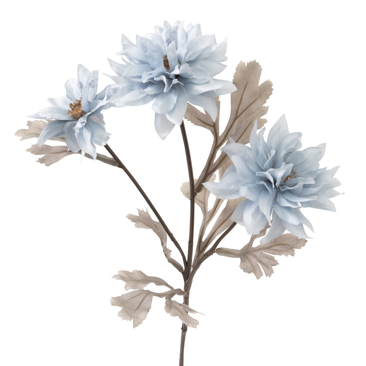 ART FLOWER DAHLIA BLUE