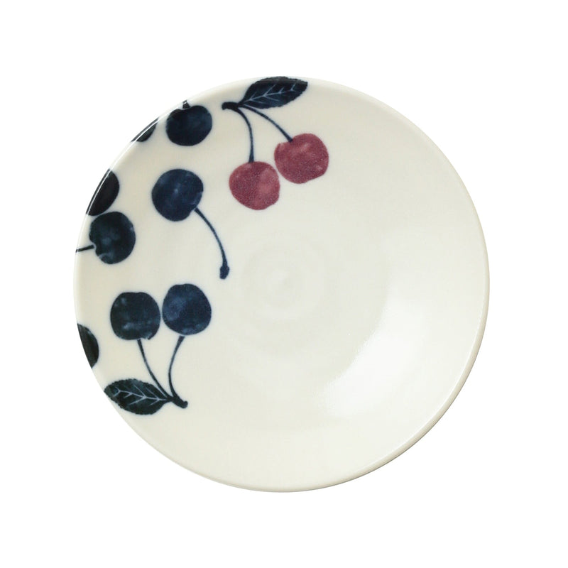 Keiryo Minoyaki Cherry Medium Plate S