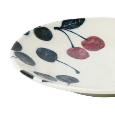 Keiryo Minoyaki Cherry Medium Plate S