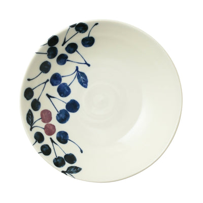 Keiryo Minoyaki Cherry Large Deep Plate L