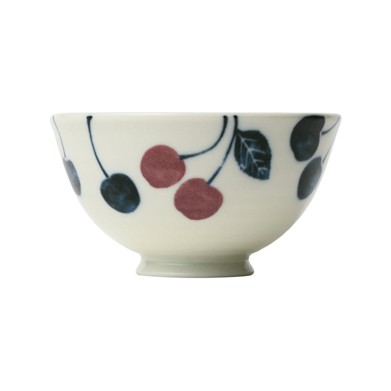 Keiryo Minoyaki Cherry Tea Bowl