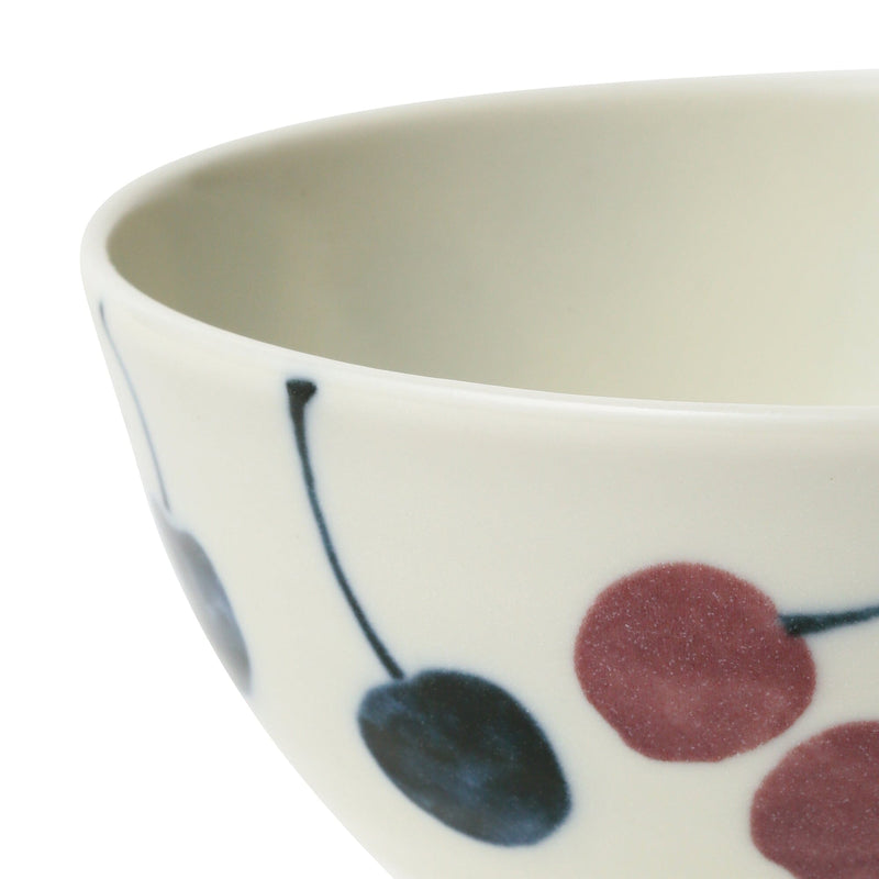 Keiryo Minoyaki Cherry Tea Bowl