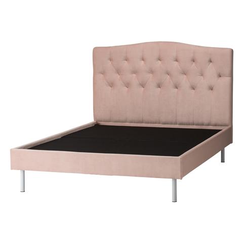 Brissa Bed Dimple Single Pink (A) (W1065 x D2090 x H1230mm)