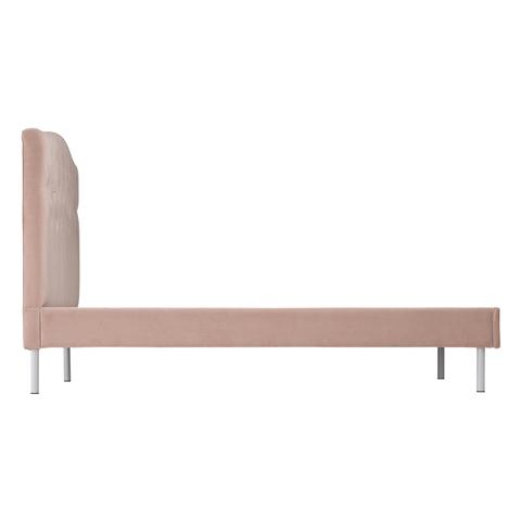 Brissa Bed Dimple Single Pink (A) (W1065 x D2090 x H1230mm)