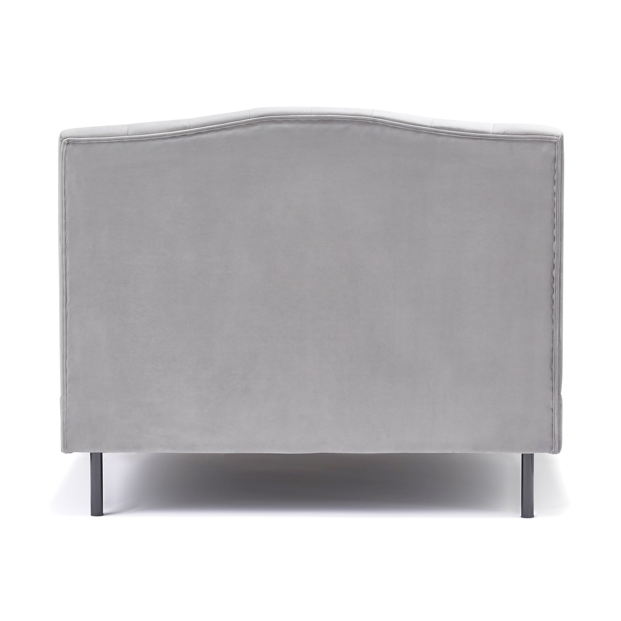 Brissa Bed Dimple Semi-Double Gray (A) (W1295 x D2090 x H1230mm)