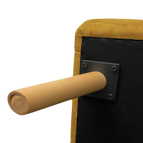 HONG KONG SEUL SOFA YELLOW (W1200 x D740 x H740)